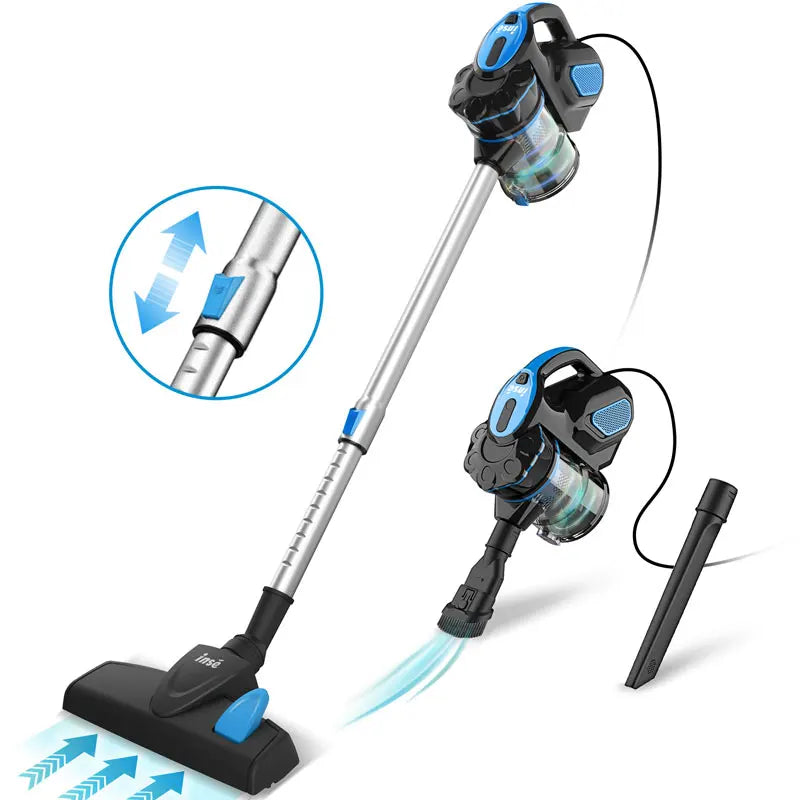 Vacuum Cleaner Corded, Powerful Suction 600W Motor Stick