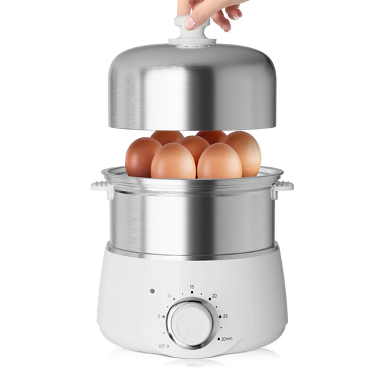 Egg Cooker - 14-Egg Capacity Electric Hard Boiled