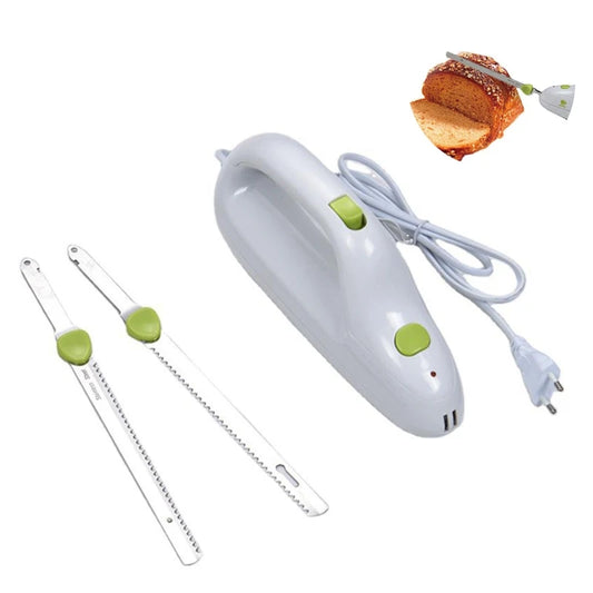 EU/CN Plug Handheld Electric Serrated Bread Knife Stainless