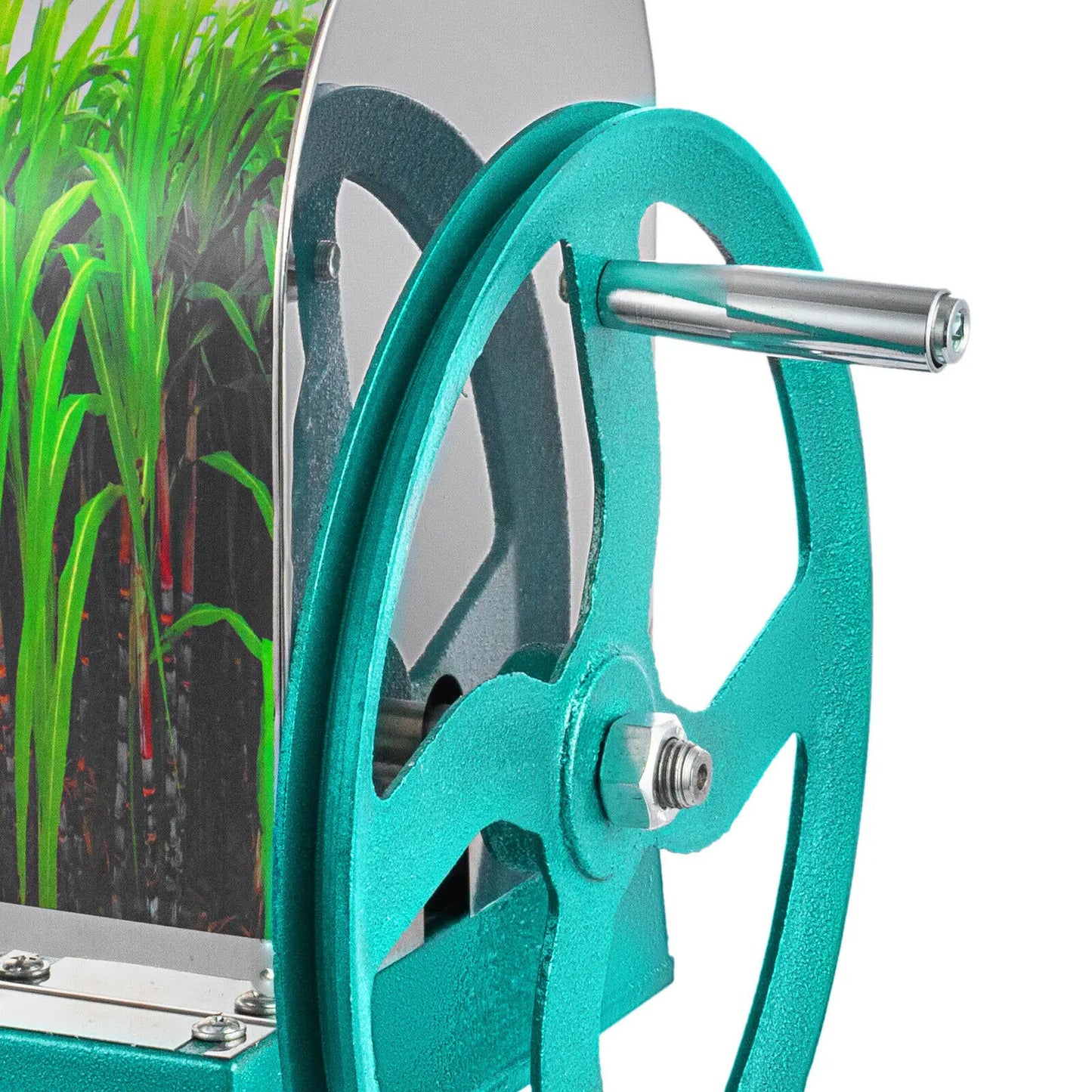 Manual Sugar Cane Juicer Machine Stainless Steel