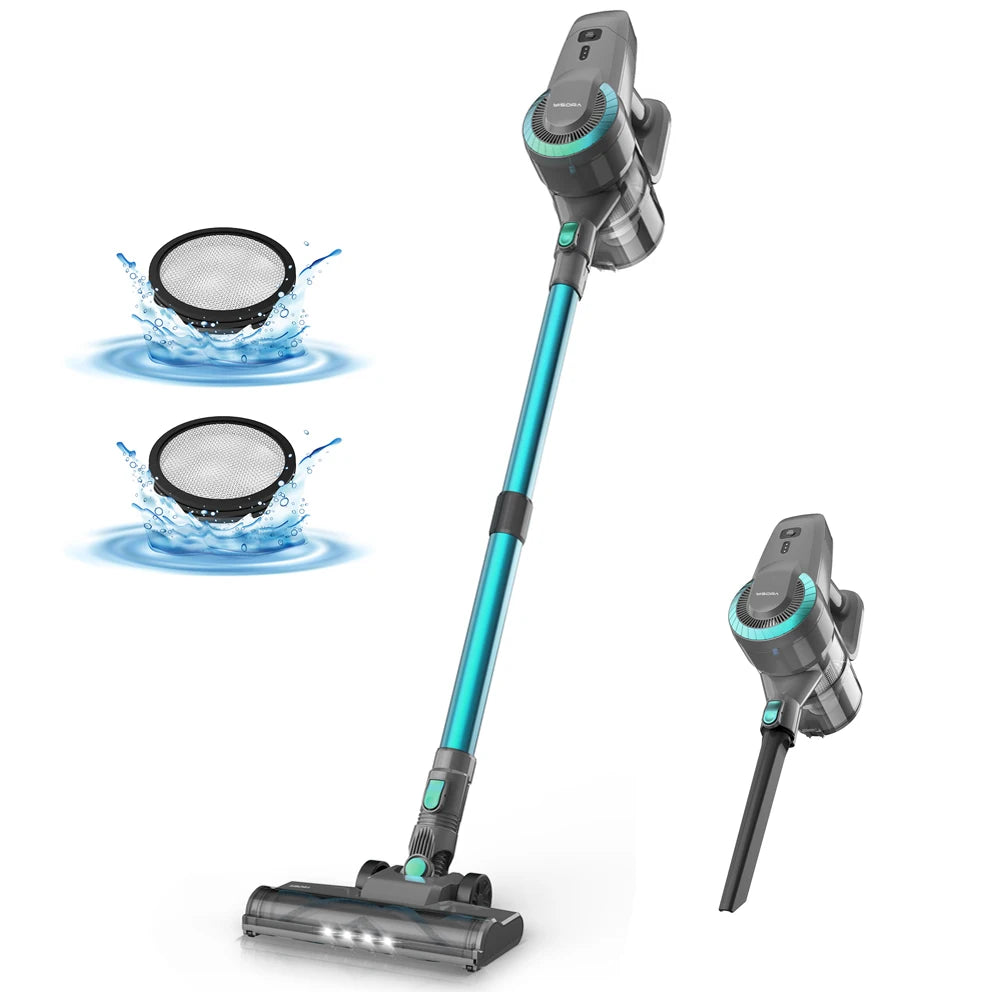 Cordless Upright Vacuum Cleaner, Ultra Lightweight Stick