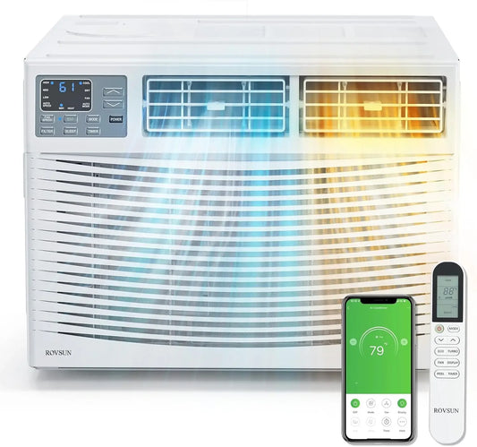 12000-BTU Window Air Conditioner With Heat Window AC