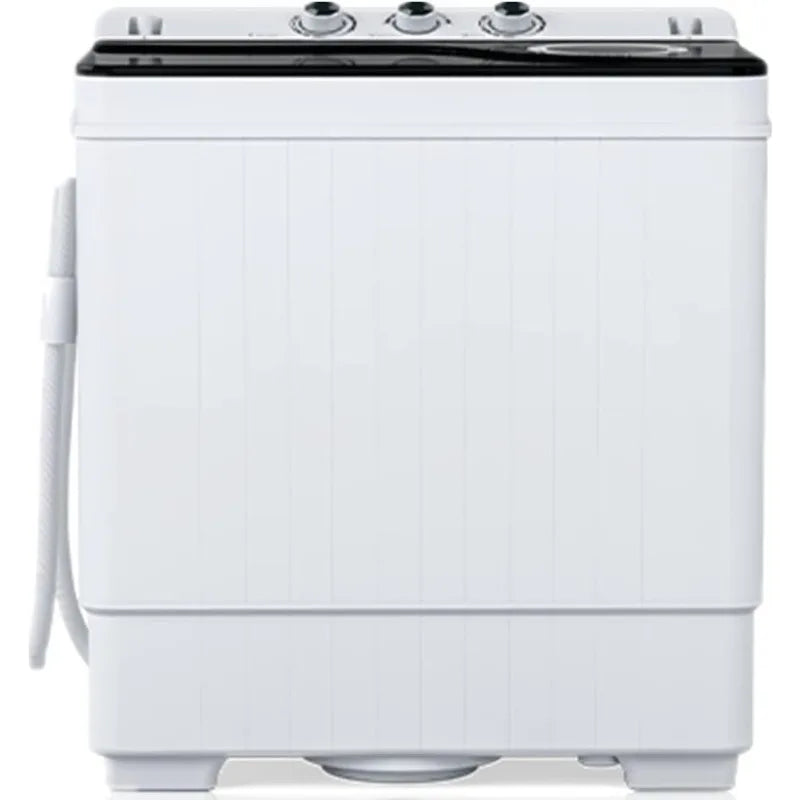 26LBS Portable Washing Machine, Mini Twin Tub Washer