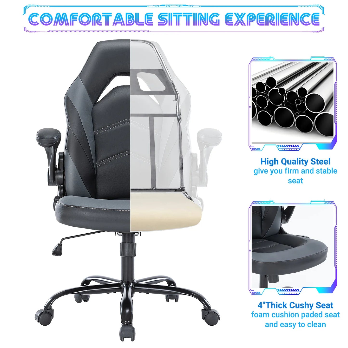 Ergonomic Office Computer Home Gaming Desk Chair