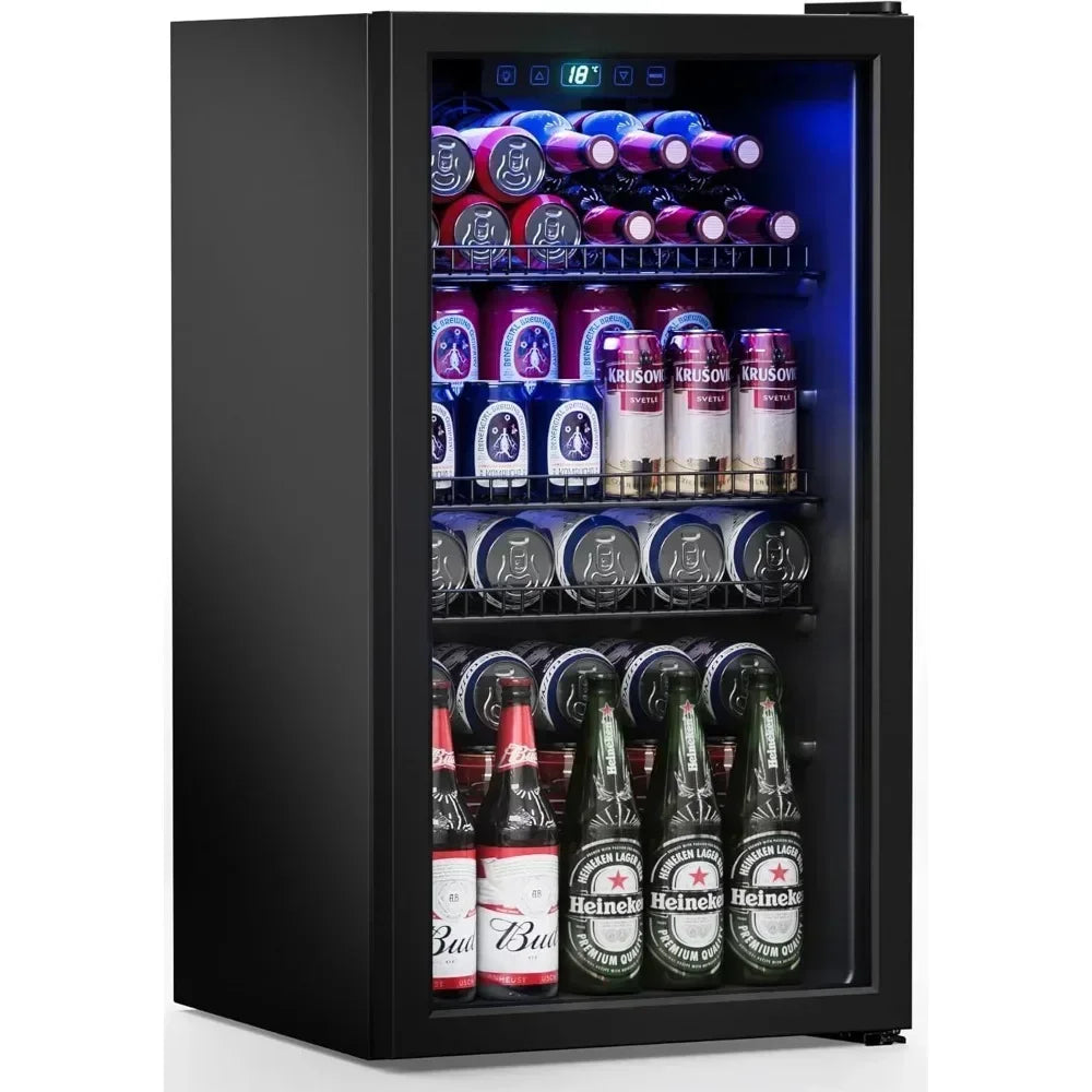 Mini Fridge Freestanding Mini Fridge Cooler Adjustable