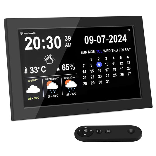 10.1Inch WIFI Smart Digital Calendar Wall Clock