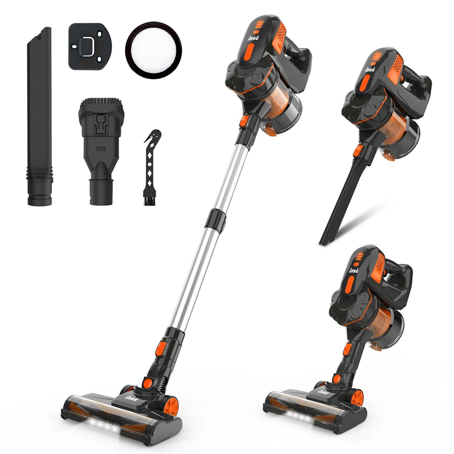 Cordless Vacuum Cleaner, Stick Vacuum Up To