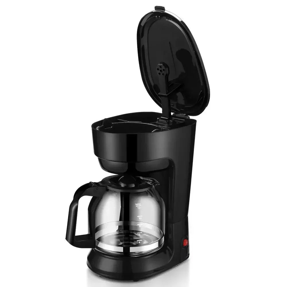 Black 12-Cup Coffee Maker Auto Keep Warm