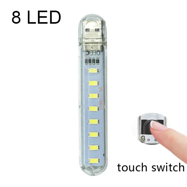 Mini Portable LED USB Light With Touch Sensor