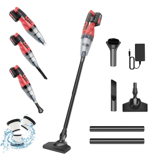 Powerful 3-in-1 Cordless Vacuum Cleaner With Light