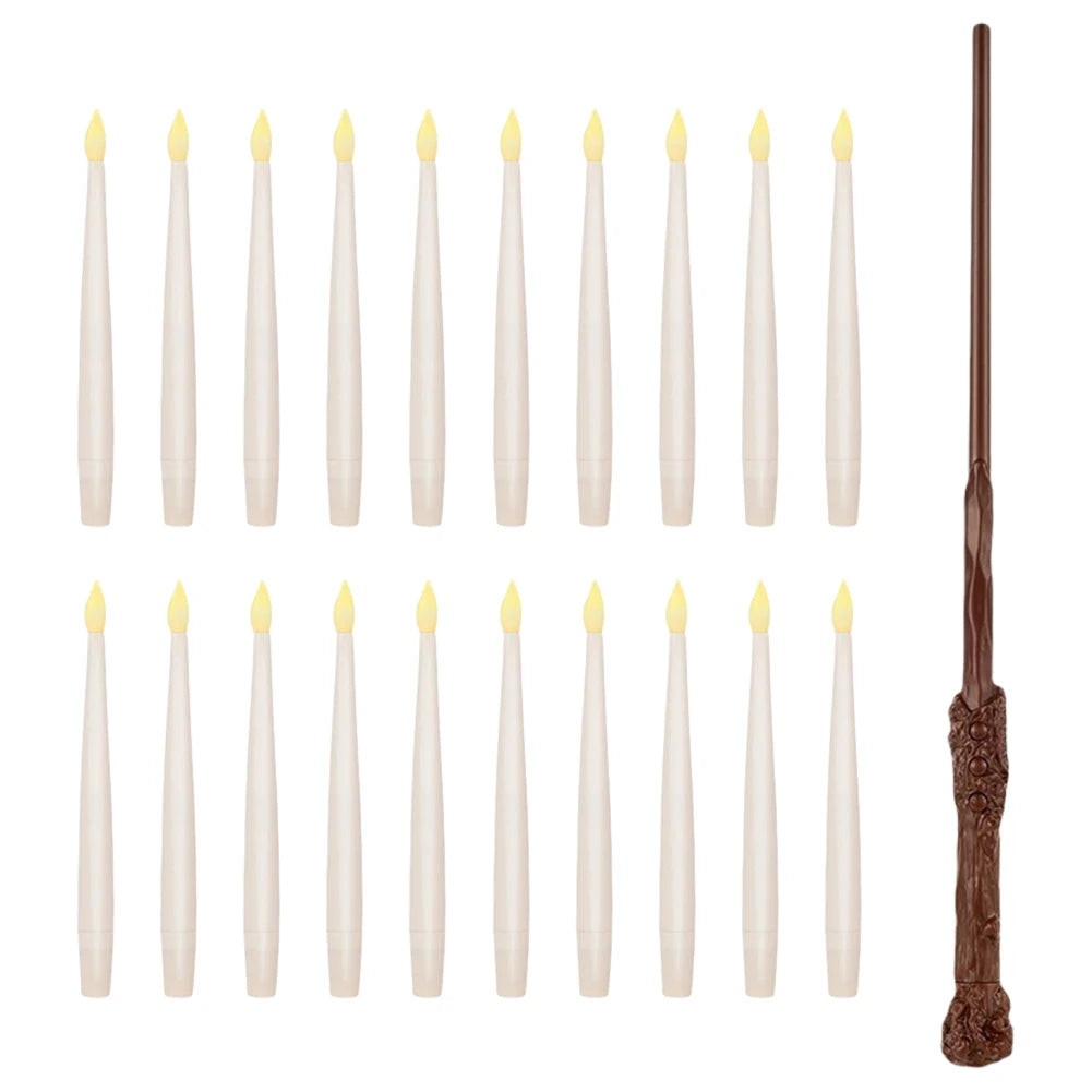 LED Flameless Taper Candle Flickering Warm Light