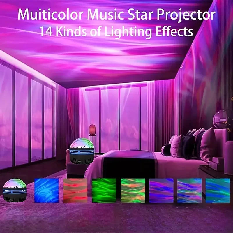 LED Galaxy Projector Light Colorful Galaxy Sky