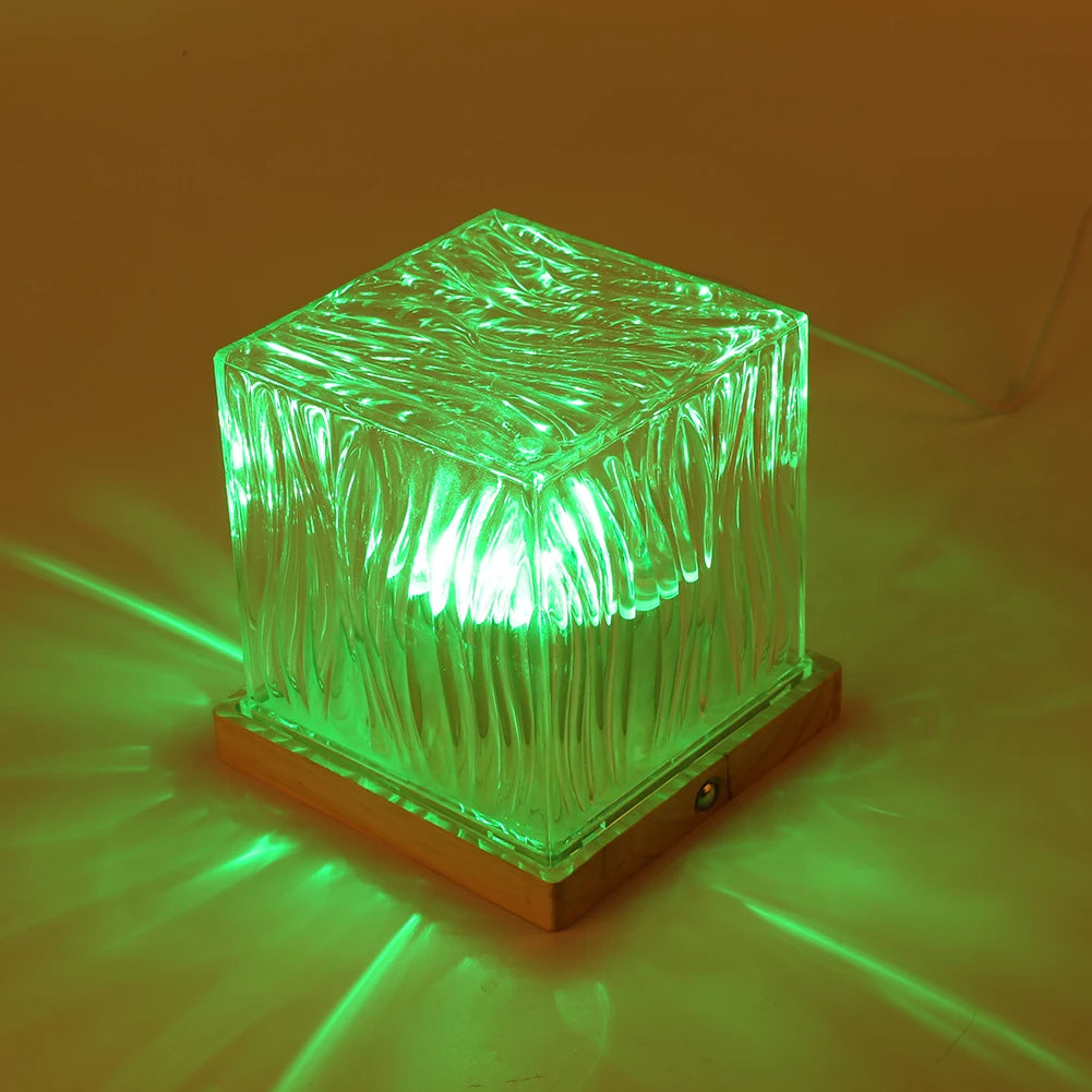 Ocean Wave Projector Lamp Cube Atmosphere Light