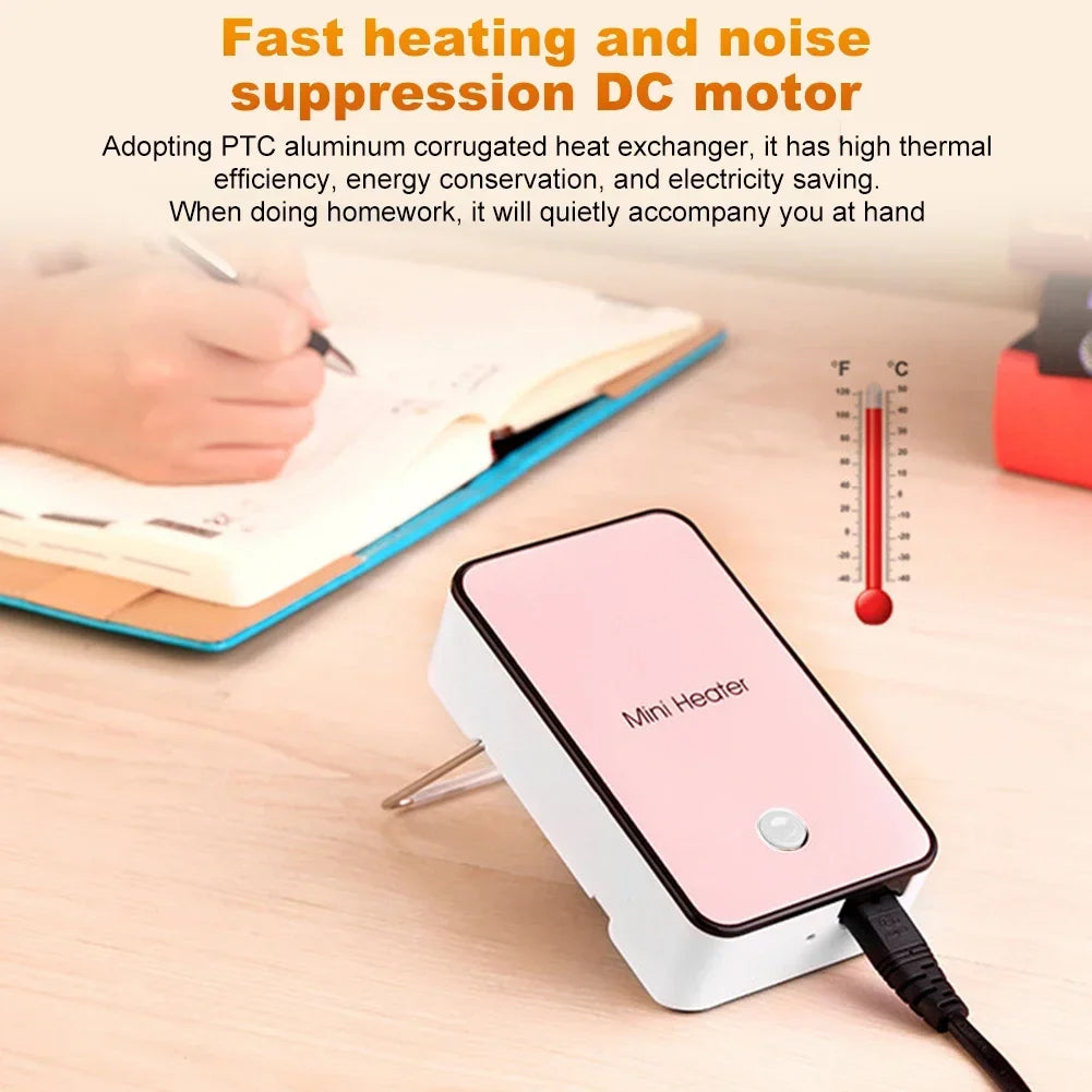 Mini Heater 50W Air Warmer AC 220V/50Hz Home Electric Space