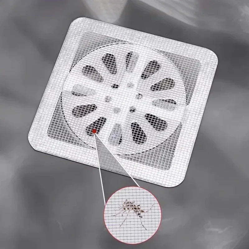 Disposable Shower Drain Hair Catcher Mesh Shower