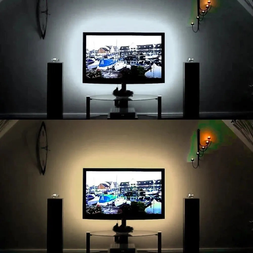 TV Mirror Backlight Lighting Tape Room Decor Lamp