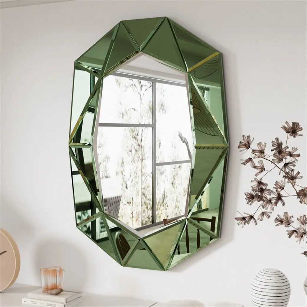 Large Wall Mirror Modern Irregular Accent Mirror