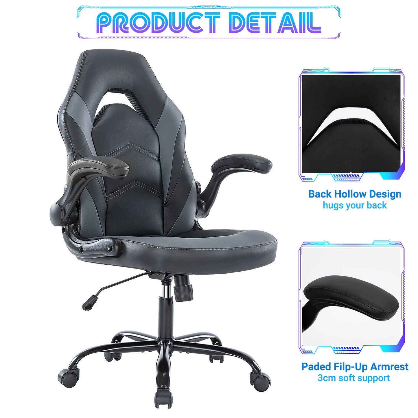 Ergonomic Office Computer Home Gaming Desk Chair