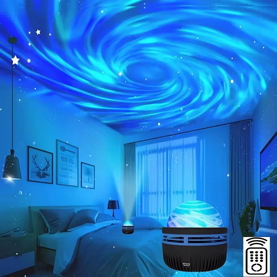 LED Galaxy Projector Light Colorful Galaxy Sky Projector