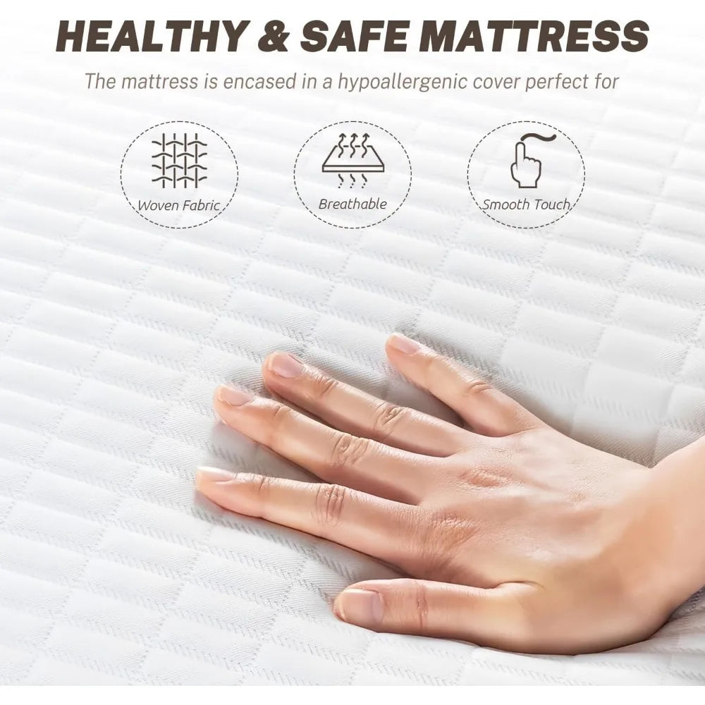 Full Size Mattress For Pressure Relief & Cooler