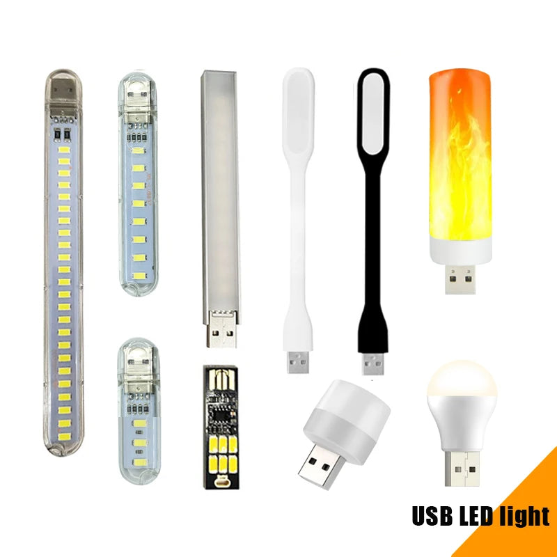 Mini Portable LED USB Light With Touch Sensor