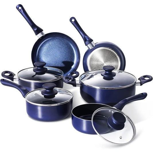 Pots And Pans Set Aluminum Cookware Set