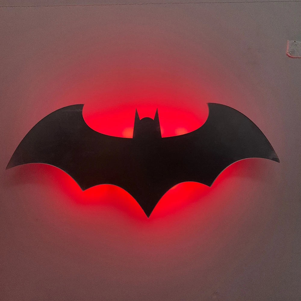 Bat Night Light Furniture Decoration LED Background Lighting