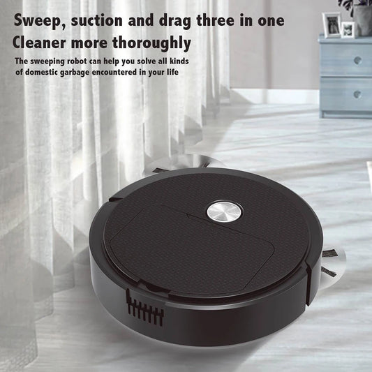 3-in-1 Wireless Smart Robot Vacuum Cleaner  Rechargeable