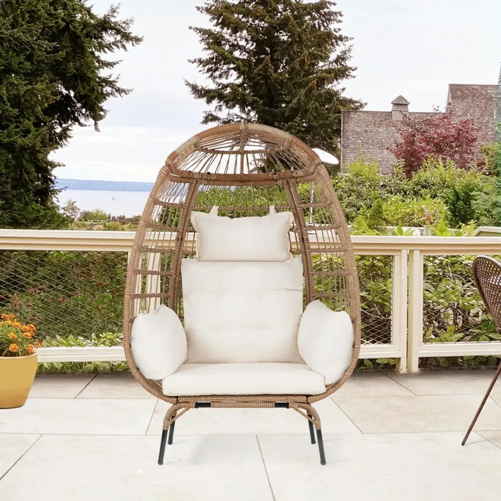 Egg Chair Egg Basket Lounge Chair Rattan