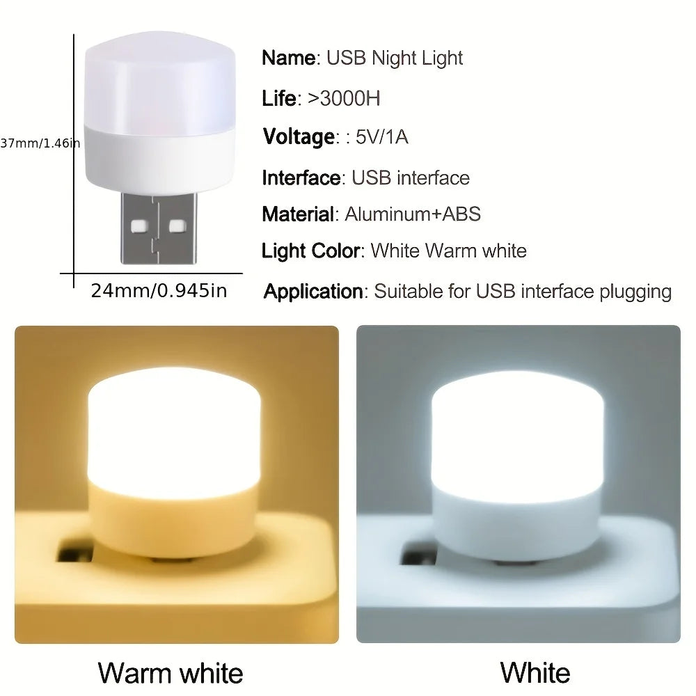 USB Light 5V 1W USB LED Lamp Eye Protection