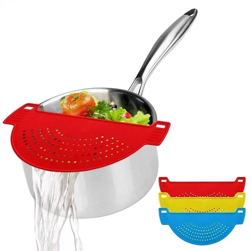 Silicone Pan Pot Strainer Pot Strainer Pan