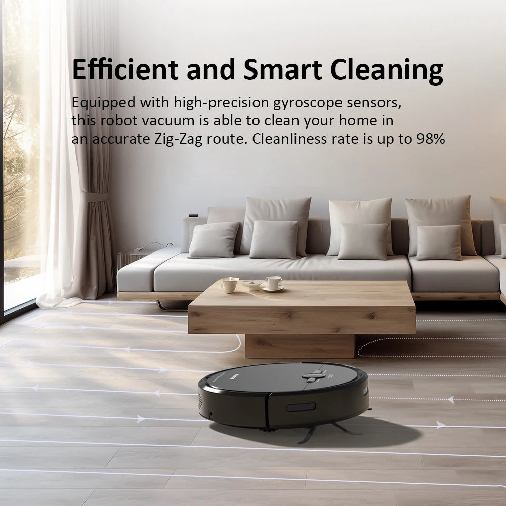 Vacuum Cleaner Robot, Smart Voice Control, Wireless