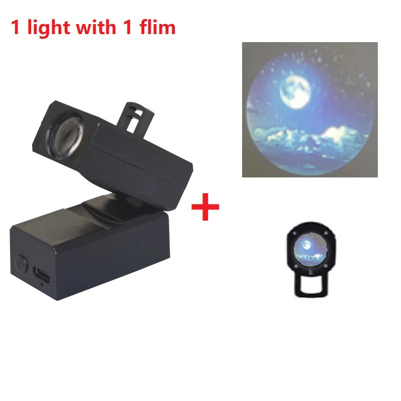 Earth Moon Projection Lamp Star Projector Planet