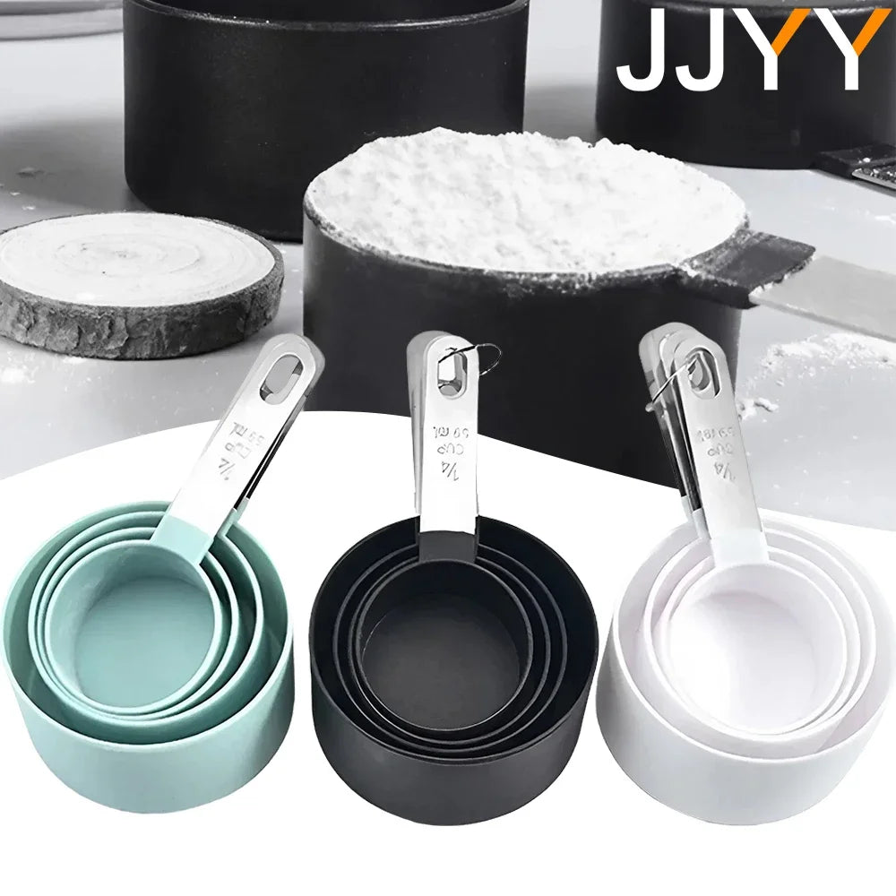 4PCS/Set Multi-Purpose Measuring Cups Stainless Steel