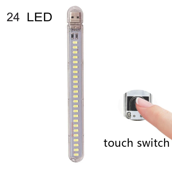 Mini Portable LED USB Light With Touch Sensor