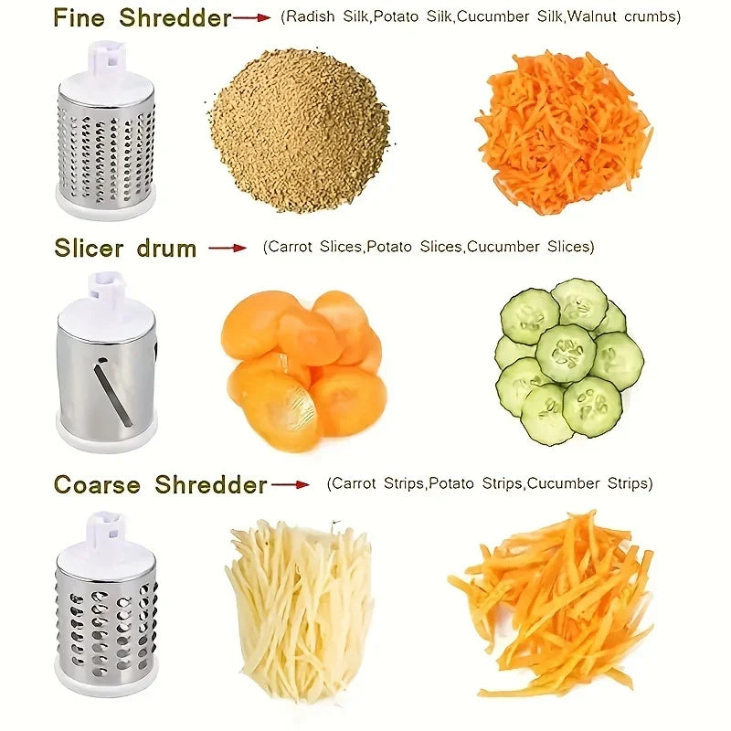 Vegetable Cutter & Slicer Manual Kitchen Cheese Chopper