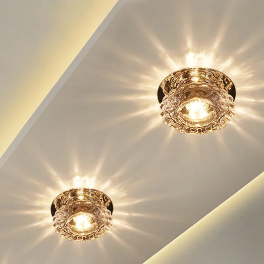 Crystal Corridor Aisle Lights LED Ceiling Lights