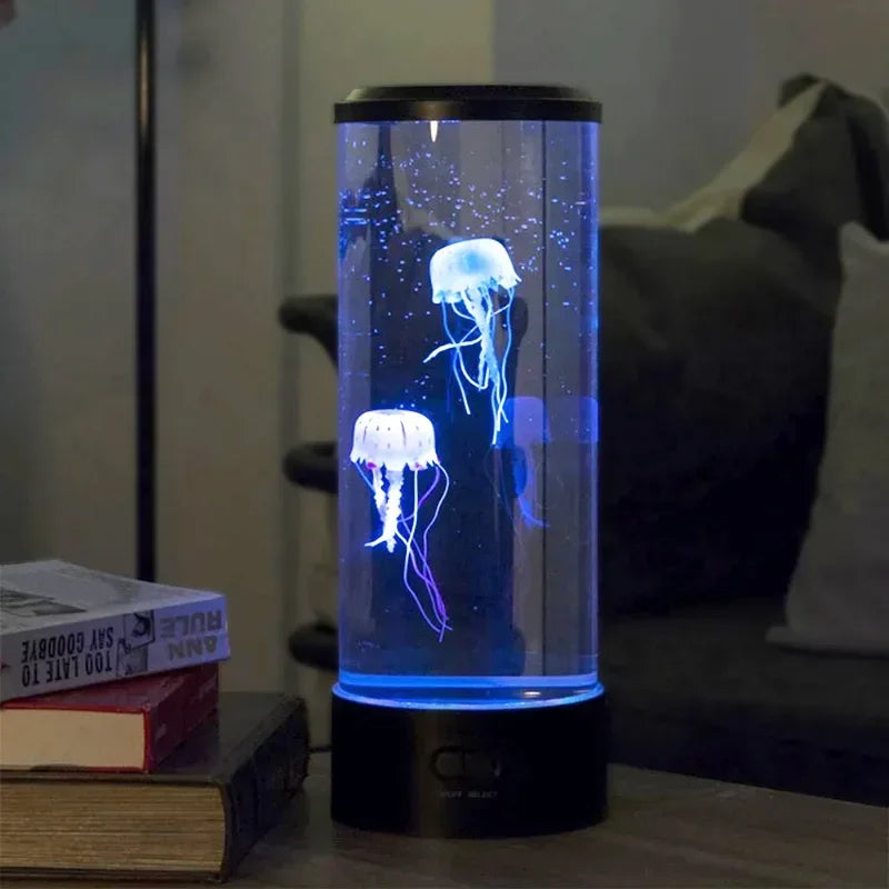 2025 Jellyfish Lamp 7Colors LED Mood Aquarium Ocean