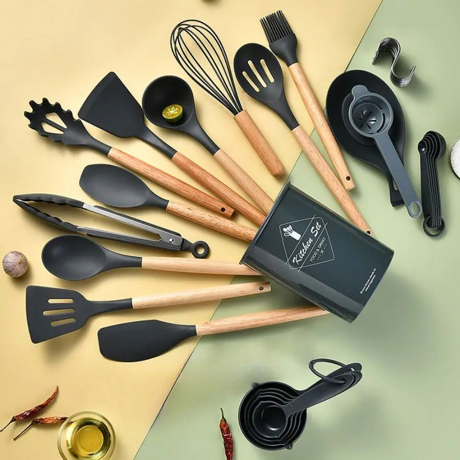 34Pcs/set, Non-stick Pot Special Cooking Tools