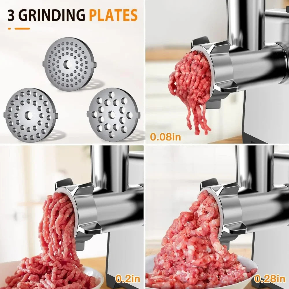 2500W Electric Meat Grinder, Sausage Stuffer Maker