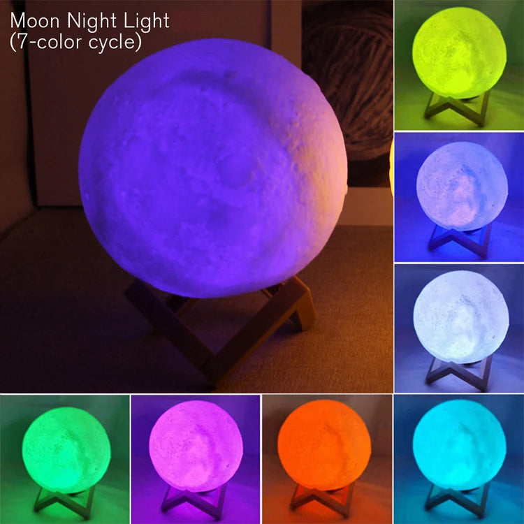 Book Light LED Moon Light Galaxy Light