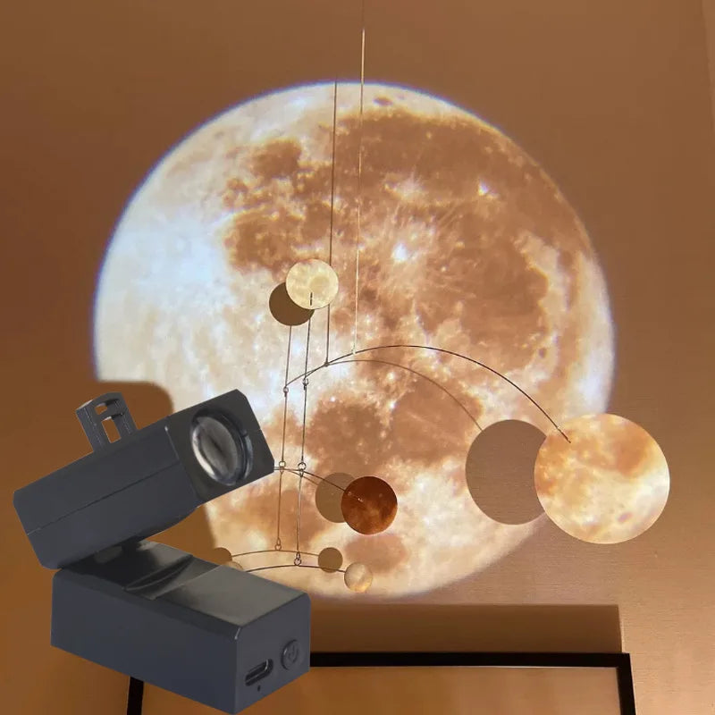 Earth Moon Projection Lamp Star Projector Planet