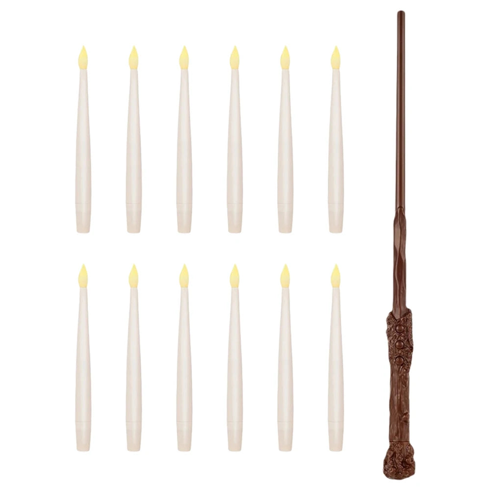 LED Flameless Taper Candle Flickering Warm Light