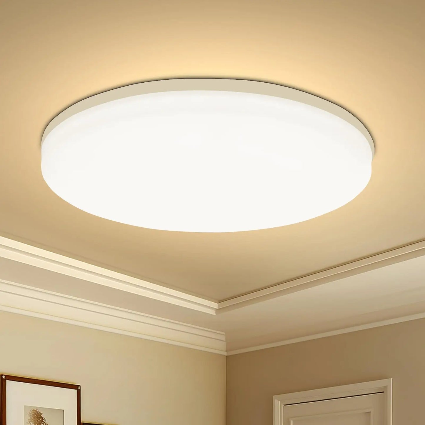 Round LED Ceiling Light Modern Home Decorative