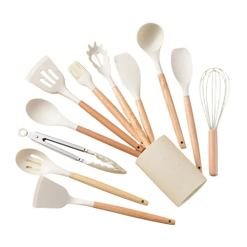 12/14Pcs Cooking Utensils Non-Stick Heat Resistant