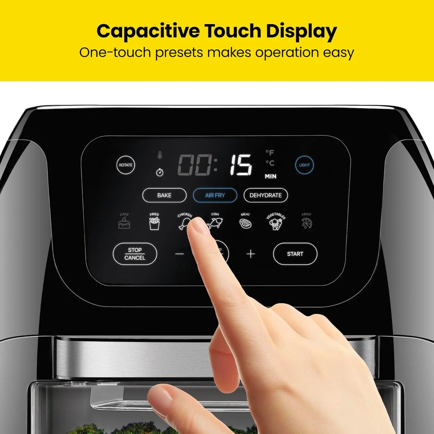 Multifunctional Digital Air Fryer+ Rotisserie Dehydrator Convection