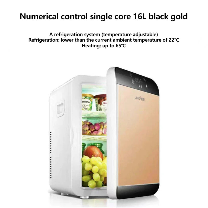 Household 20L Refrigerator Freezer Small Refrigeration Fridge Kitchen