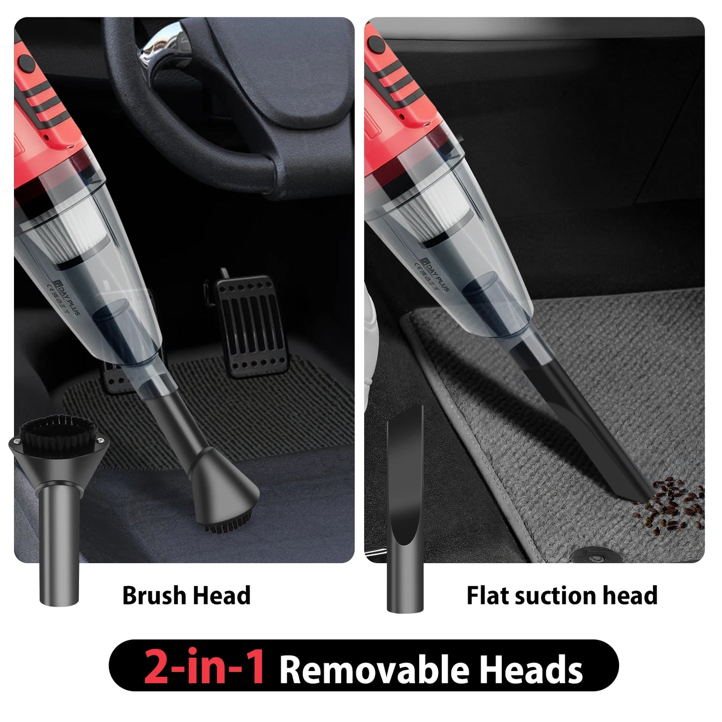 Powerful 3-in-1 Cordless Vacuum Cleaner With Light