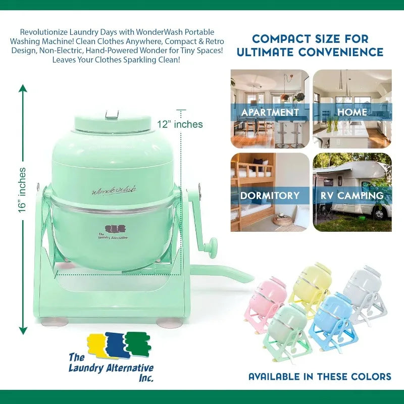 Portable Washing Machine For Apartment & Tiny