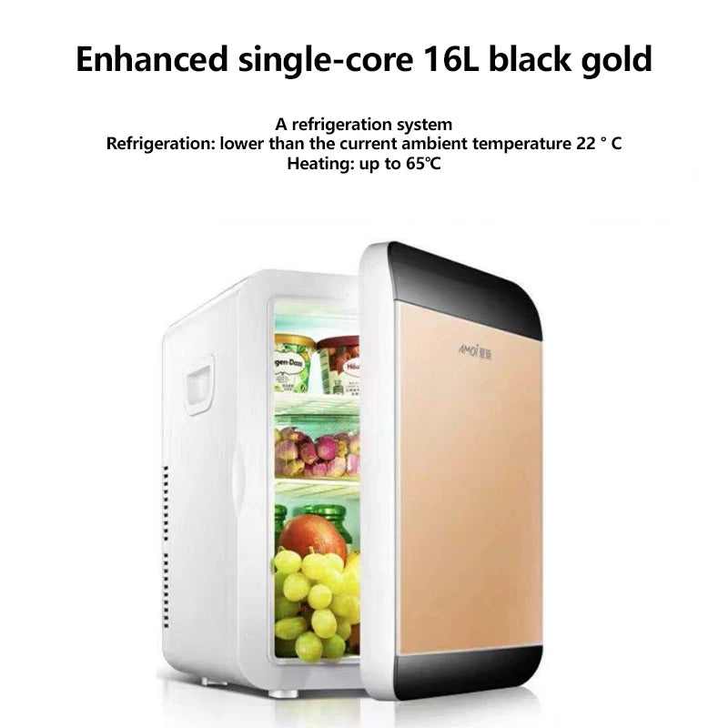 Household 20L Refrigerator Freezer Small Refrigeration Fridge Kitchen